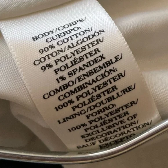 Ann Taylor Ivory and Black Trim Open-Front Blazer - Picture 5 of 11